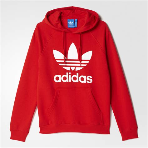 red adidas hoodie men's.